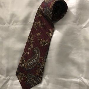 Robert stock Red,blue, and gold designed men’s tie